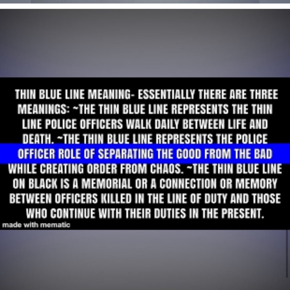 - $4 Thin Blue Line Police Bracelet. New. $4 if bundled - Picture 15 of 16
